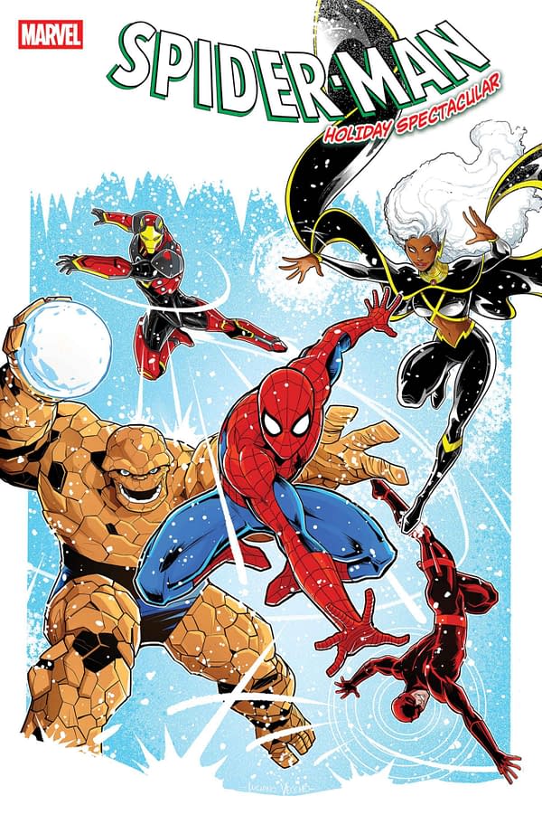 Cover image for SPIDER-MAN HOLIDAY SPECTACULAR #1 LUCIANO VECCHIO COVER
