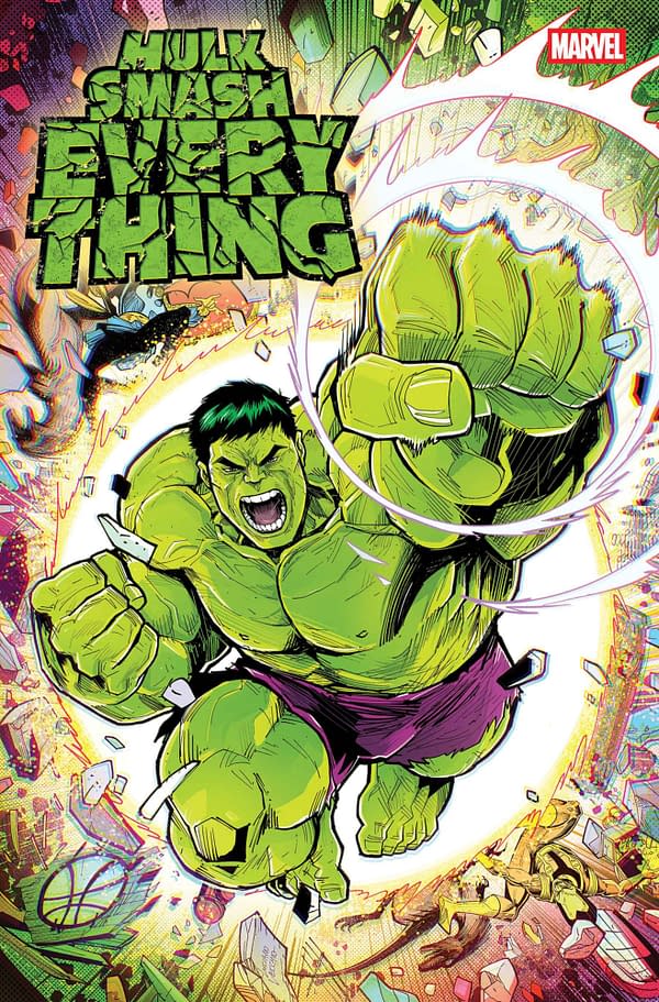 Cover image for HULK: SMASH EVERYTHING #1 LUCIANO VECCHIO VARIANT