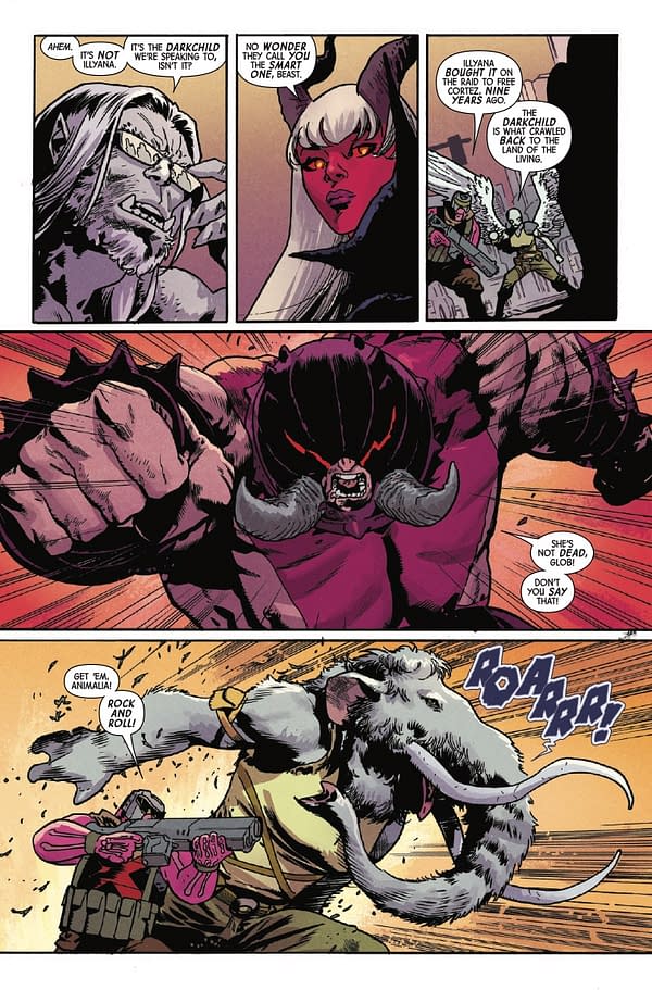 Interior preview page from AMAZING X-MEN #2 MAHMUD ASRAR COVER