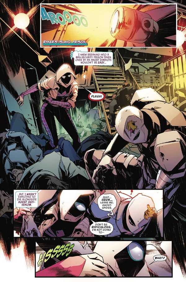 Interior preview page from ALL-NEW SPIDER-GWEN: THE GHOST SPIDER #4 DAVID MARQUEZ COVER