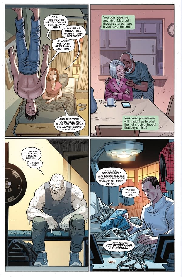 Interior preview page from AMAZING SPIDER-MAN #16 JOHN ROMITA JR. COVER