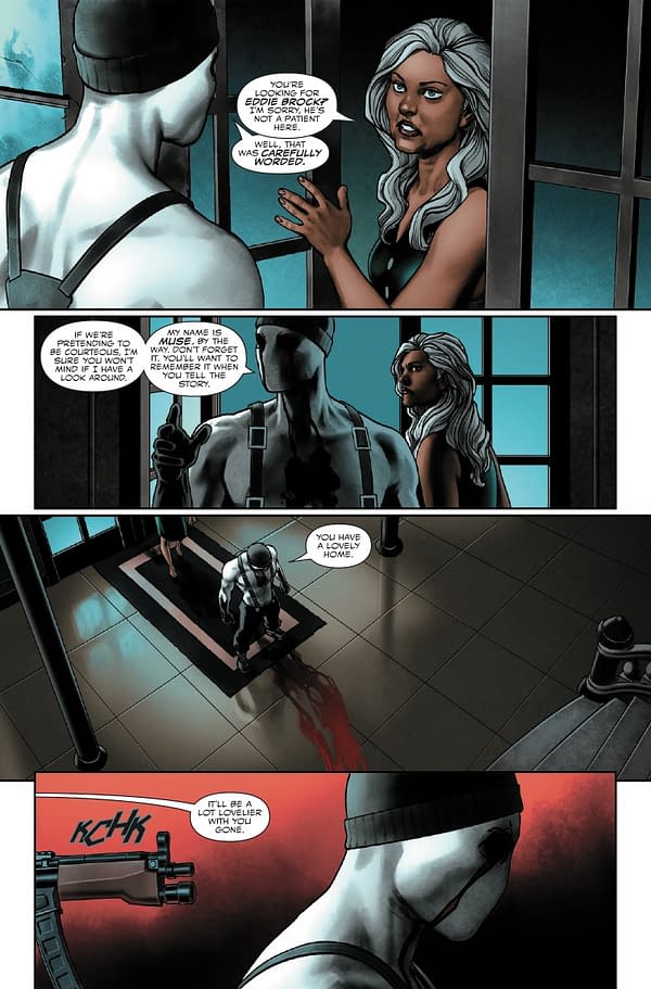 Interior preview page from EDDIE BROCK: CARNAGE #10 JESUS SAIZ COVER