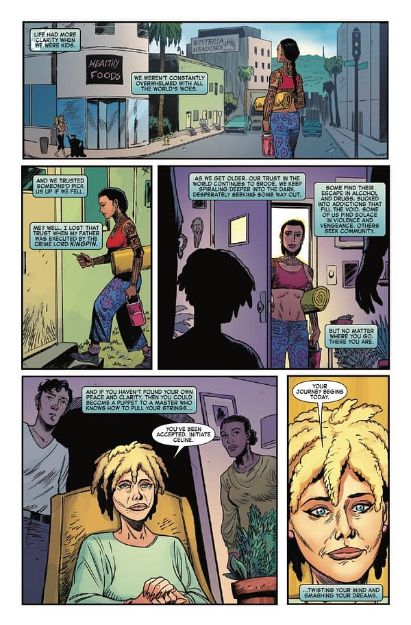 Interior preview page from ECHO: SEEKER OF TRUTH #1 DAVID MACK COVER