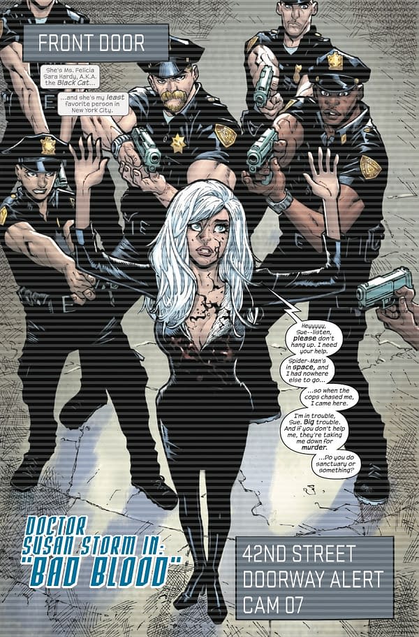 Interior preview page from FANTASTIC FOUR #5 HUMBERTO RAMOS COVER