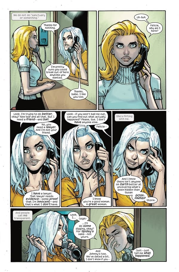 Interior preview page from FANTASTIC FOUR #5 HUMBERTO RAMOS COVER