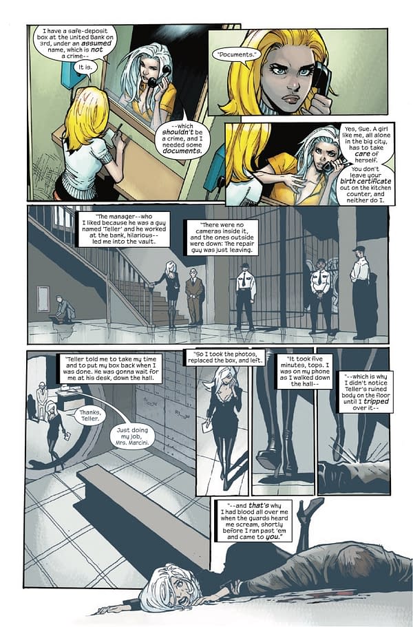 Interior preview page from FANTASTIC FOUR #5 HUMBERTO RAMOS COVER