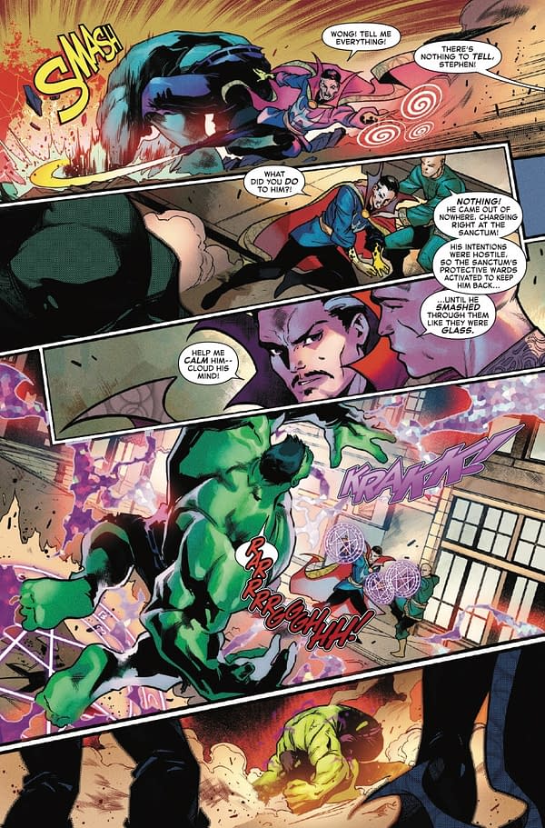 Interior preview page from HULK SMASH EVERYTHING #1 ADAM KUBERT COVER