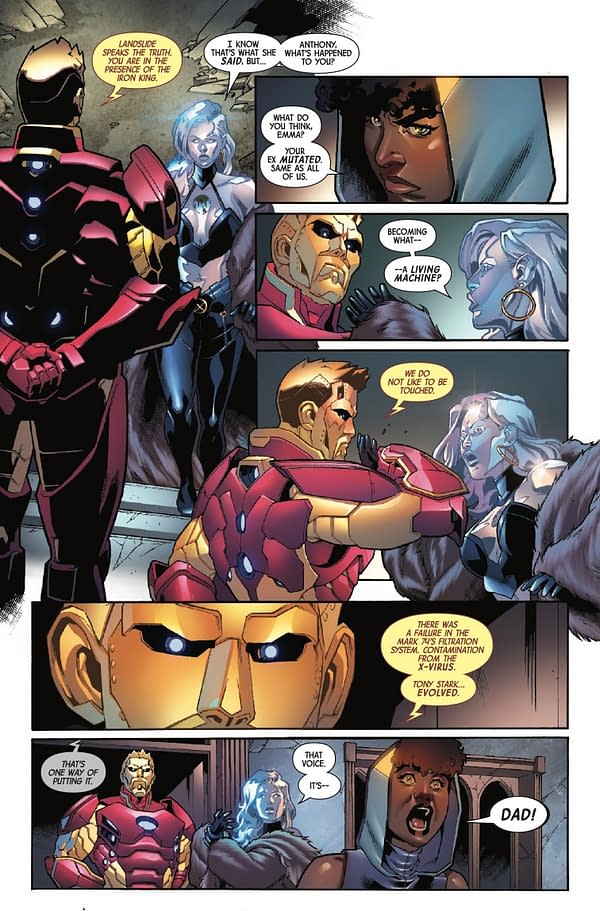 Interior preview page from IRON AND FROST #2 RYAN BROWN COVER