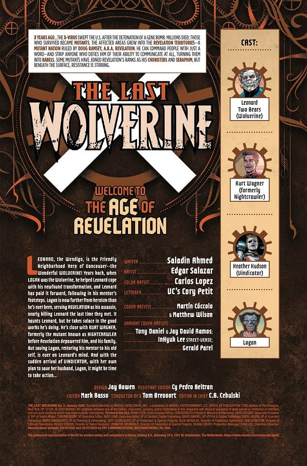 Interior preview page from LAST WOLVERINE #2 MARTIN COCCOLO COVER