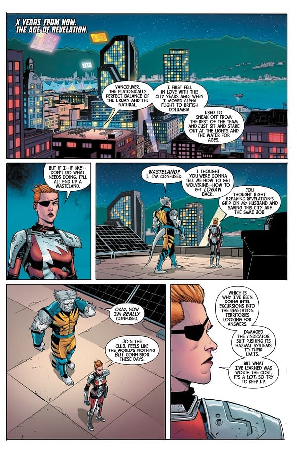 Interior preview page from LAST WOLVERINE #2 MARTIN COCCOLO COVER