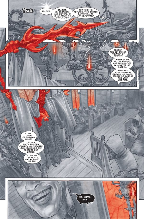 Interior preview page from MARVEL BLACK WHITE AND BLOOD AND GUTS #2 LEINIL YU COVER