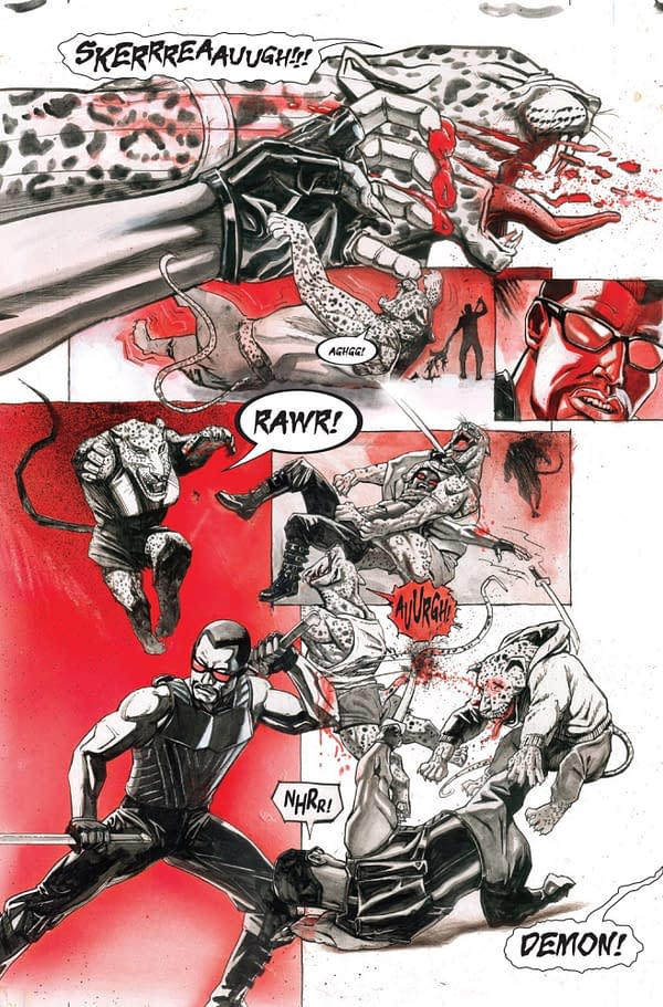 Interior preview page from MARVEL BLACK WHITE AND BLOOD AND GUTS #2 LEINIL YU COVER