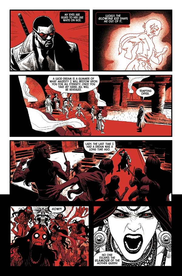 Interior preview page from MARVEL BLACK WHITE AND BLOOD AND GUTS #3 PHILIP TAN COVER