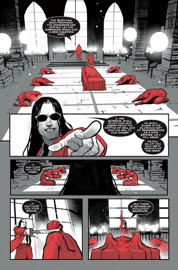 Interior preview page from MARVEL BLACK WHITE AND BLOOD AND GUTS #3 PHILIP TAN COVER