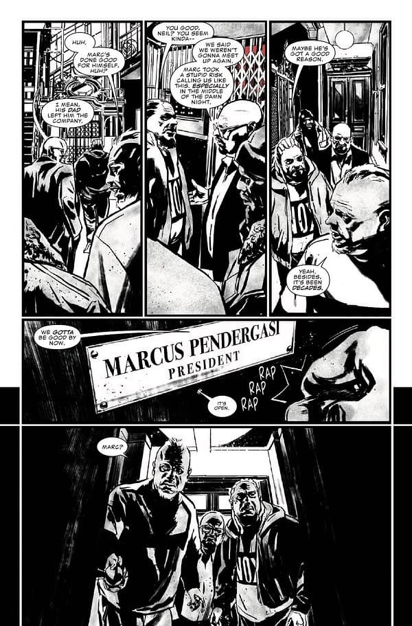 Interior preview page from MARVEL BLACK WHITE AND BLOOD AND GUTS #3 PHILIP TAN COVER