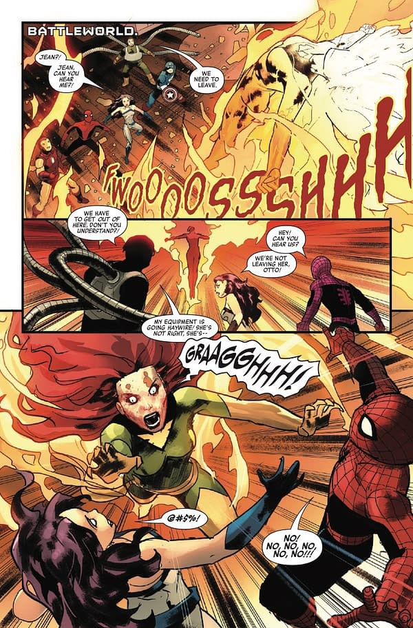 Interior preview page from MARVEL ZOMBIES: RED BAND #3 GREG LAND COVER