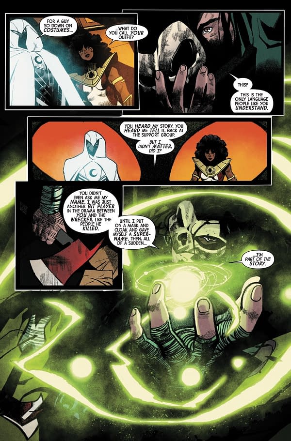 Interior preview page from MOON KNIGHT: FIST OF KHONSHU #14 DAVIDE PARATORE COVER