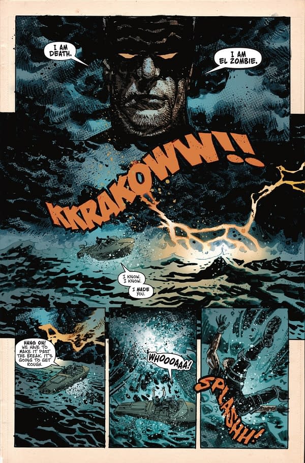 Interior preview page from MARVEL KNIGHTS: PUNISHER #2 DAN PANOSIAN COVER