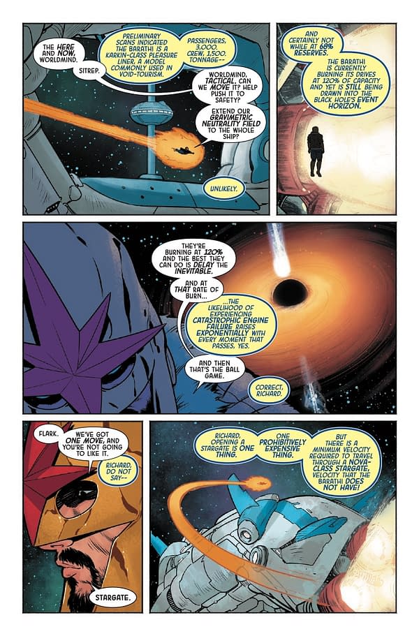 Interior preview page from NOVA: CENTURION #1 ALESSANDRO CAPPUCCIO COVER