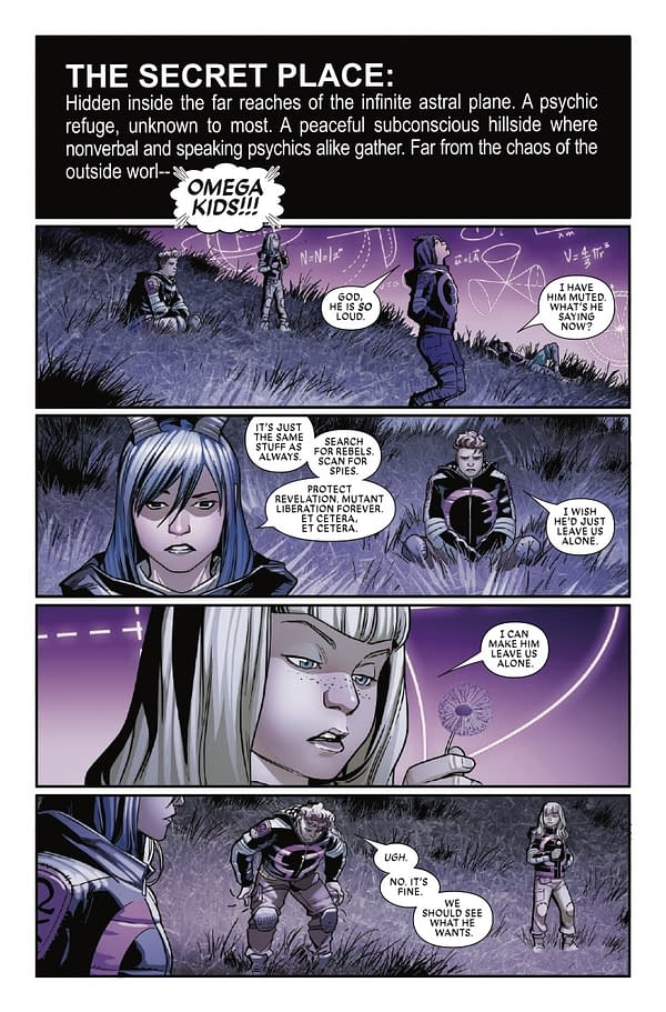 Interior preview page from OMEGA KIDS #2 ROD REIS COVER