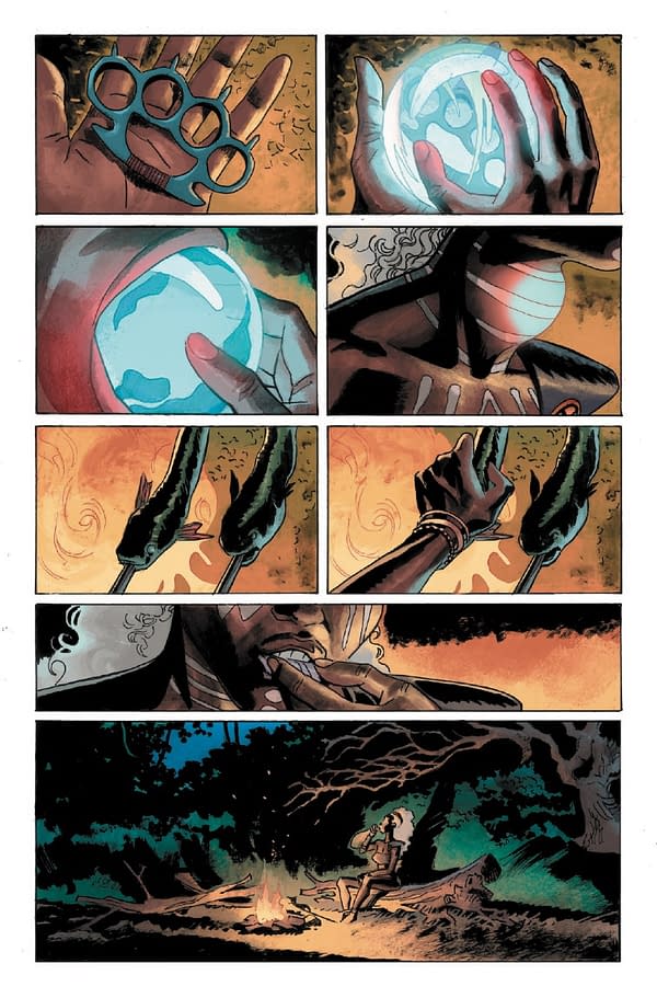 Interior preview page from ROGUE STORM #2 HUMBERTO RAMOS COVER