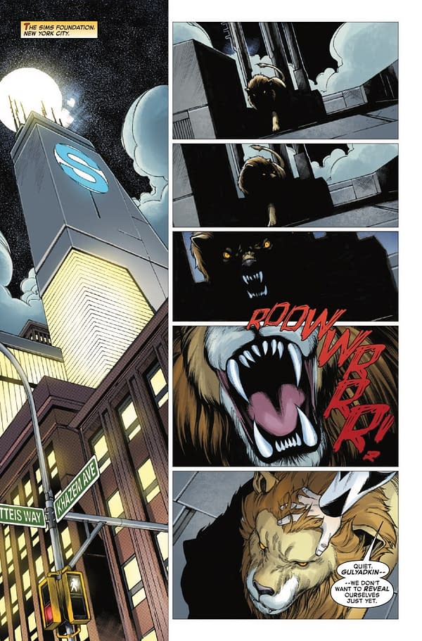 Interior preview page from SPIDER-MAN 94 #3 NICK BRADSHAW COVER