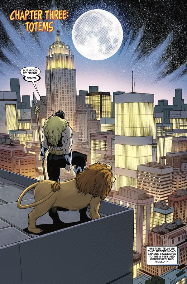 Interior preview page from SPIDER-MAN 94 #3 NICK BRADSHAW COVER