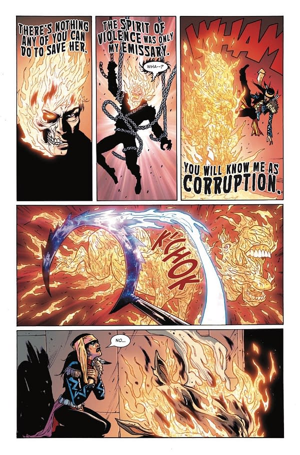 Interior preview page from SPIRITS OF VIOLENCE #2 KENDRICK "KUNKKA" LIM COVER