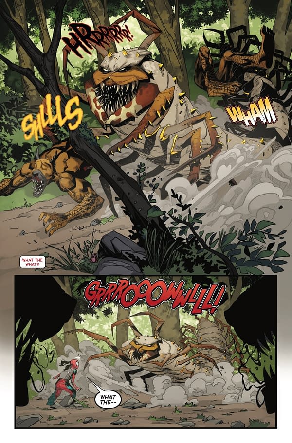 Interior preview page from SPIDER-GIRL #7 DAVID NAKAYAMA COVER