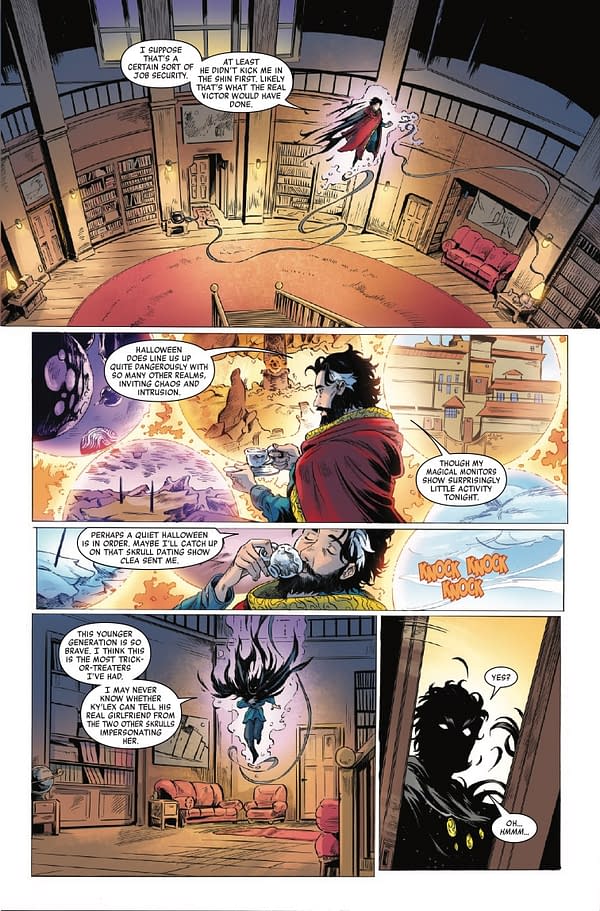 Interior preview page from STRANGE TALES #2 BAYLEIGH UNDERWOOD COVER