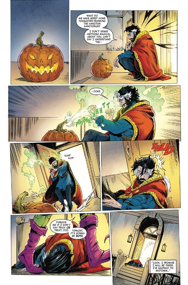 Interior preview page from STRANGE TALES #2 BAYLEIGH UNDERWOOD COVER