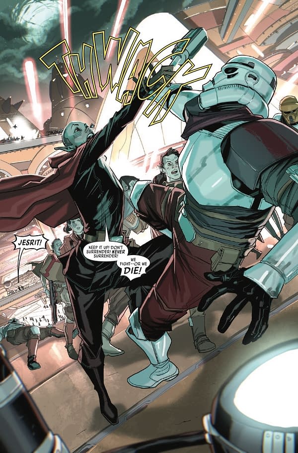 Interior preview page from STAR WARS #7 PHIL NOTO COVER