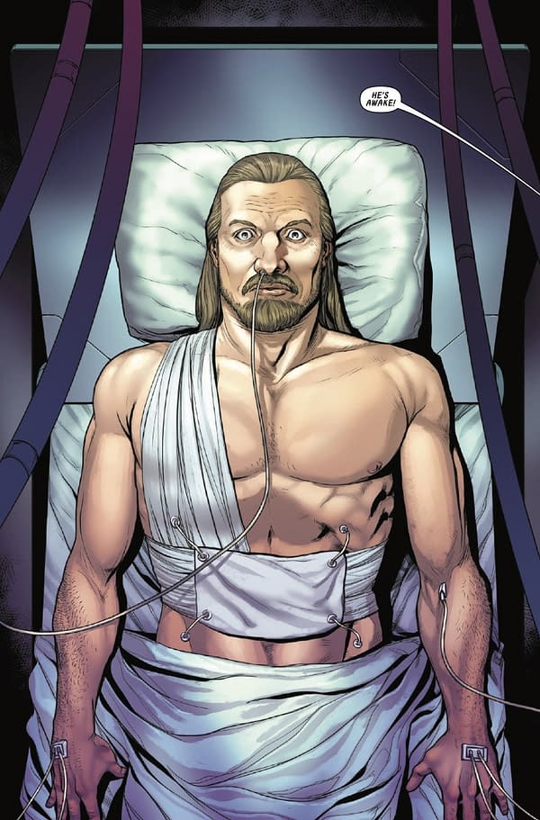 Interior preview page from STAR WARS: JEDI KNIGHTS #9 MADIBEK MUSABEKOV COVER