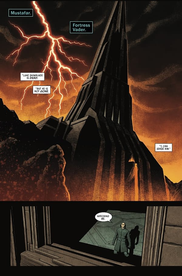 Interior preview page from STAR WARS: LEGACY OF VADER #10 DERRICK CHEW COVER