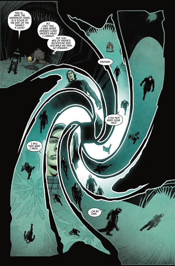 Interior preview page from STAR WARS: LEGACY OF VADER #10 DERRICK CHEW COVER