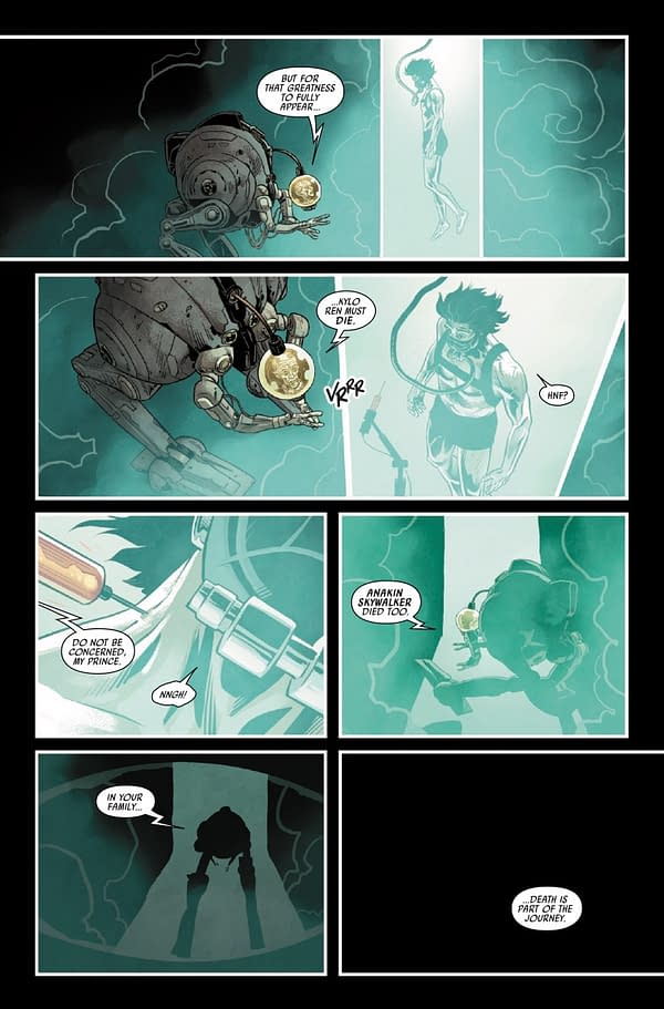 Interior preview page from STAR WARS: LEGACY OF VADER #11 DERRICK CHEW COVER