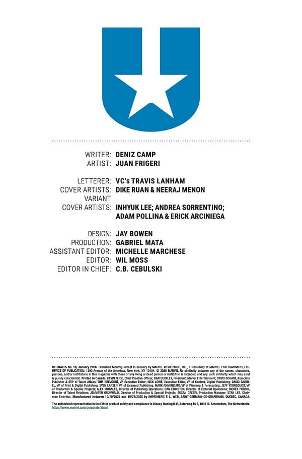 Interior preview page from ULTIMATES #18 DIKE RUAN COVER