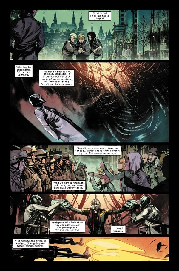 Interior preview page from ULTIMATE WOLVERINE #11 ALESSANDRO CAPPUCCIO COVER