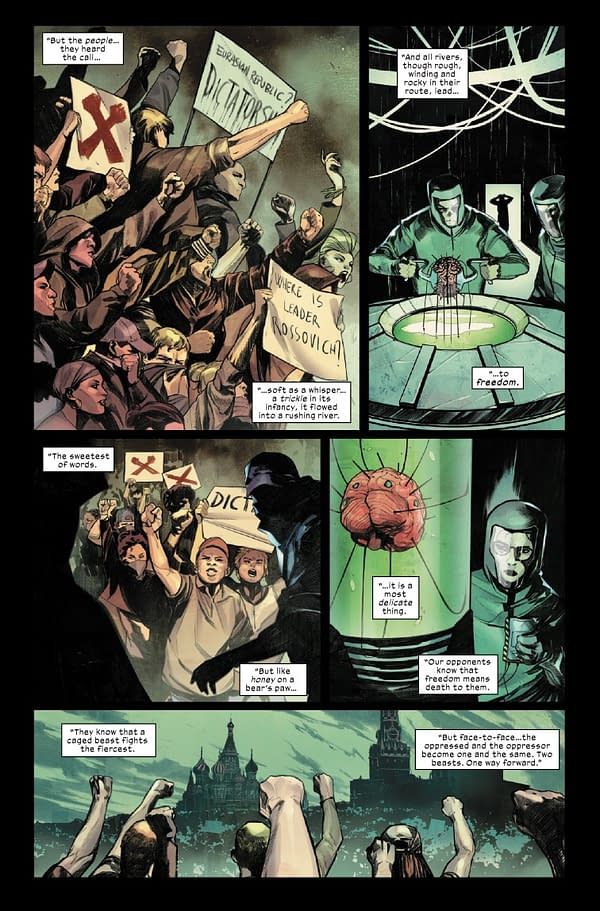 Interior preview page from ULTIMATE WOLVERINE #11 ALESSANDRO CAPPUCCIO COVER