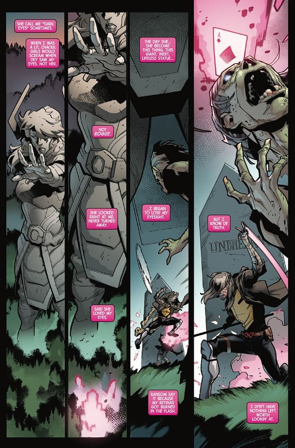 Interior preview page from UNBREAKABLE X-MEN #2 LUCAS WERNECK COVER