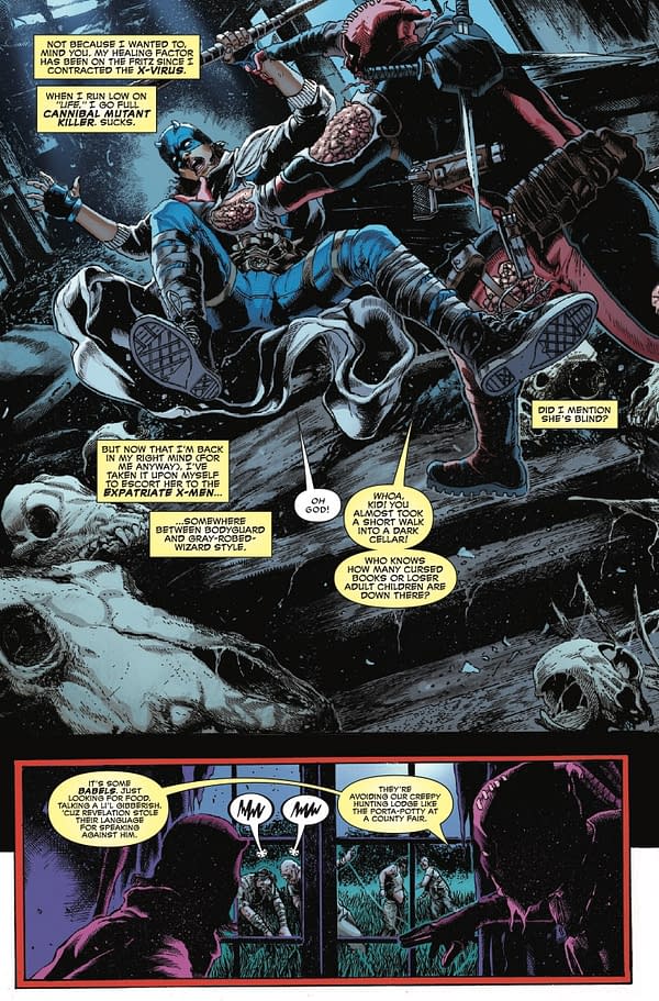 Interior preview page from UNDEADPOOL #2 E.M. GIST COVER