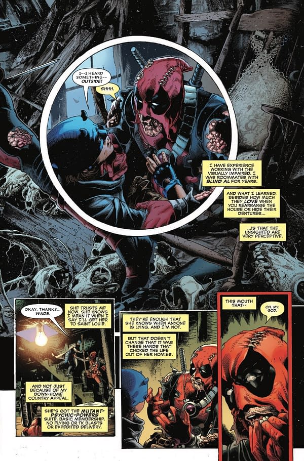 Interior preview page from UNDEADPOOL #2 E.M. GIST COVER