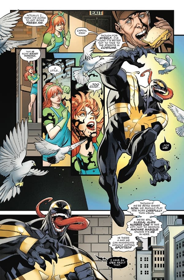 Interior preview page from VENOM #251 CARLOS GOMEZ COVER