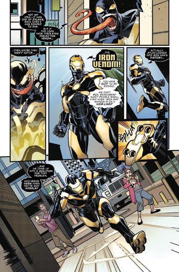 Interior preview page from VENOM #251 CARLOS GOMEZ COVER