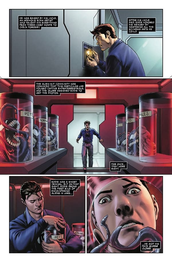 Interior preview page from VENOM #252 CARLOS GOMEZ COVER