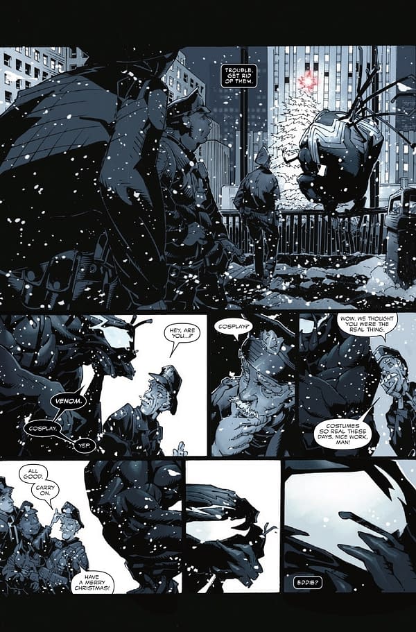 Interior preview page from VENOM: BLACK WHITE AND BLOOD #4 PHILIP TAN COVER