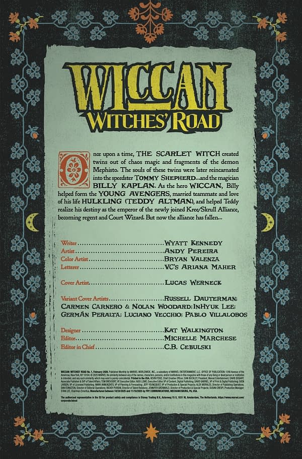 Interior preview page from WICCAN: WITCHES' ROAD #1 LUCAS WERNECK COVER