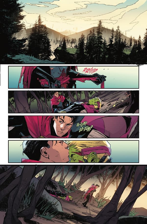 Interior preview page from WICCAN: WITCHES' ROAD #1 LUCAS WERNECK COVER