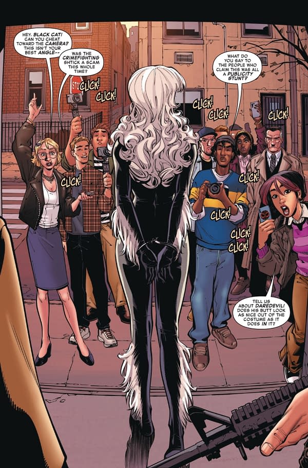 The Black Cat And Daredevil's Butt