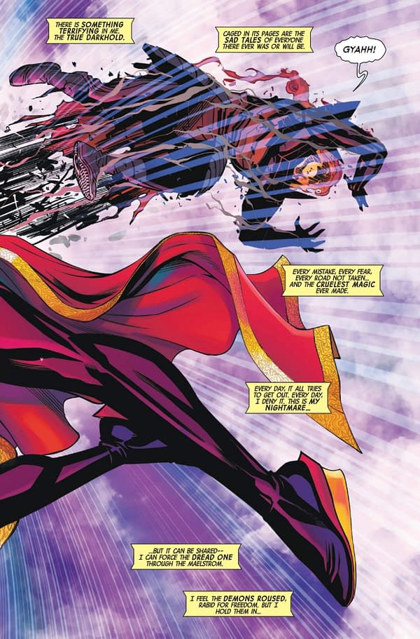 Interior preview page from SORCERER SUPREME #1 LESLEY